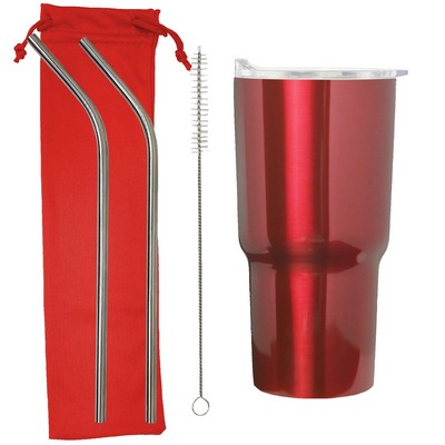 20 Oz. Stainless Steel Tumbler Set