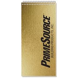 Metallic Reporter Notebook (4"x 8 ¼")
