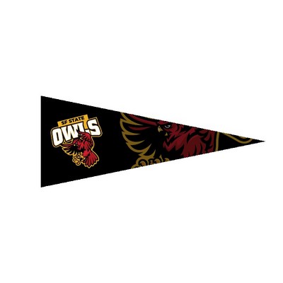 12" x 30" Full Color Felt Pennant