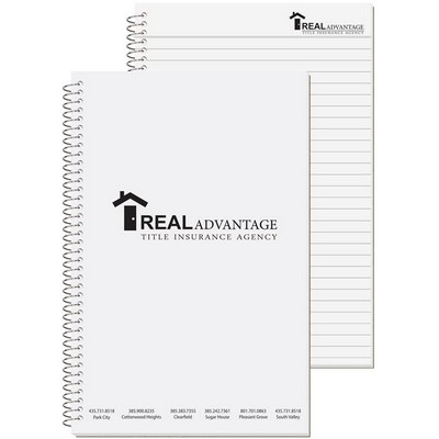 Imprinted Sheets Stenographer Notebook (5 3/8"x 8 ¼")