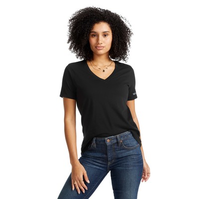 Women's American Giant Classic Cotton V-Neck T-Shirt