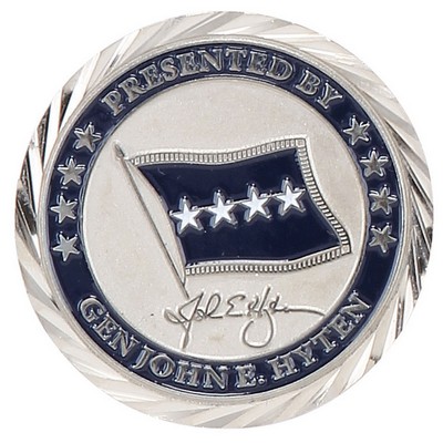 1 5/8" (1.625") Custom Challenge Coin Double Sided Cast Zinc Alloy